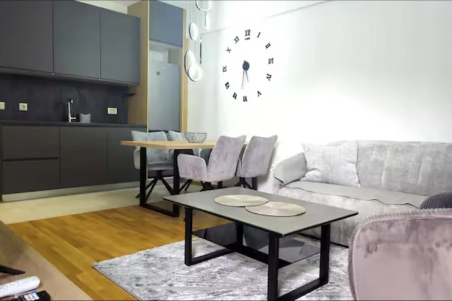 Furnished 1-bedroom apartment, 42 m², new build, Rozino, Budva
