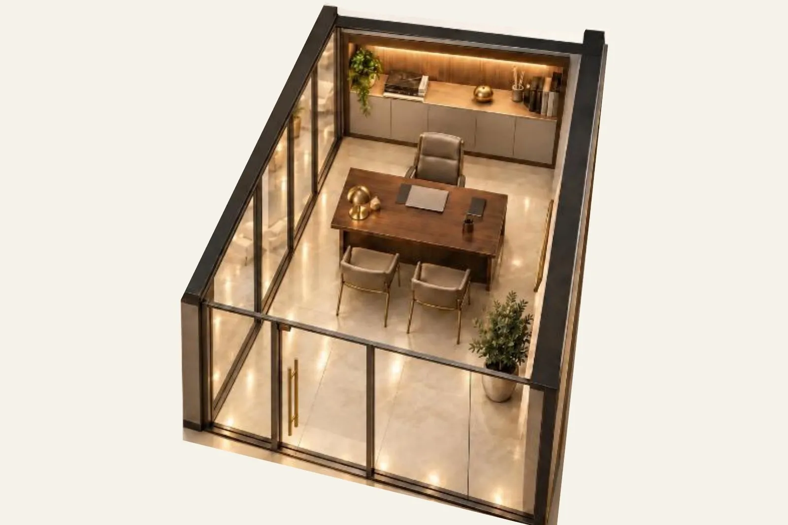 Commercial Space 14.35 m², Ground Floor, Montenegrina Residence, Budva (PP-03)